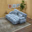 Upholstered 94.4 " Chenille Sofa-1359557104