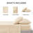 Bedsure Polyester & Rayon Derived from Bamboo Sheets-110222901-110222908