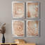 Toile encadrée de qualité supérieure «Wood Grain Suminagashi I» - prête à être accrochée-217869924-217869927