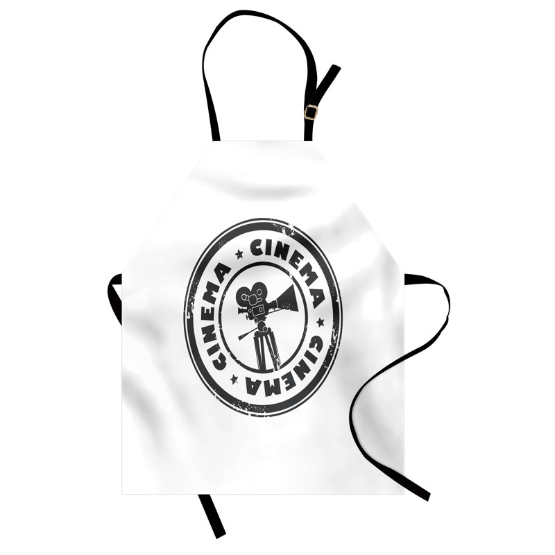 No Pattern Bib Apron