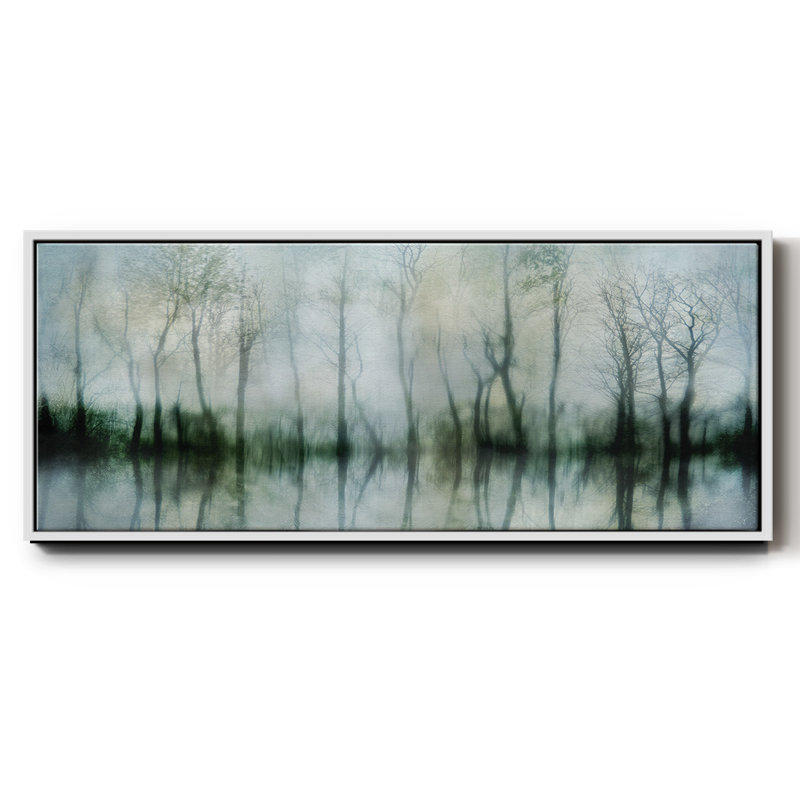 Mirrored Pond- Framed Canvas