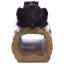 Black Bear Gutter Guardian Downspout Statue