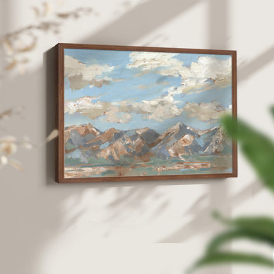 Pastel Western Vista I - reproduction encadrée