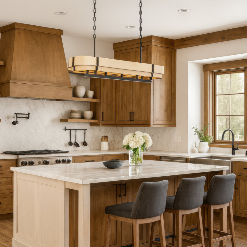 Blonde Moment 5-Light Linear Pendant