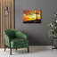 Though His Death Ephesians 1:7 - Wrapped Canvas Print-827047949