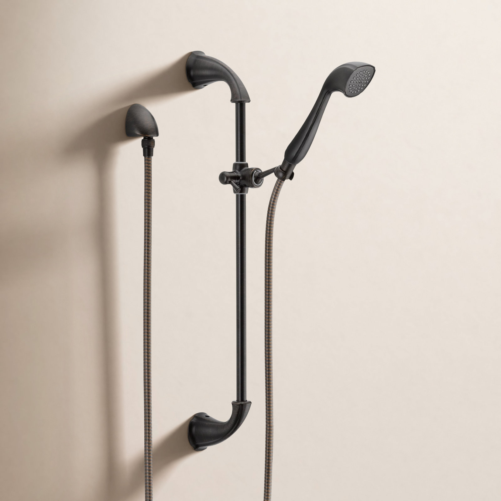 Addison™ Slide Bar Shower Head, Venetian Bronze