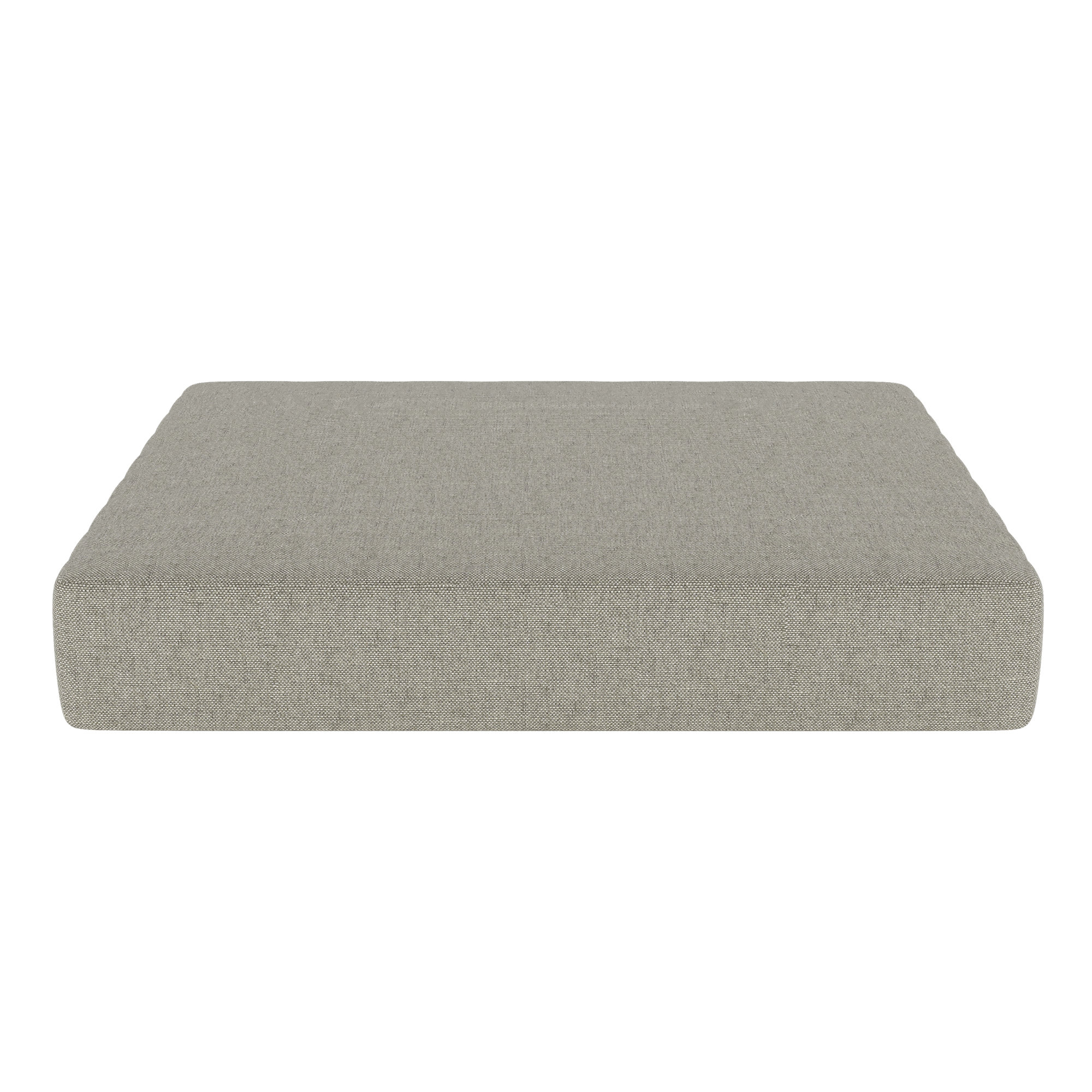 Sunbrella® Outdoor 3.5'' Ottoman Seat Cushion, Spectrum Dove Sunbrella® Plainweave