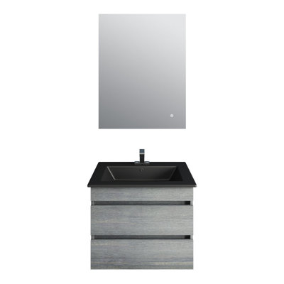23.3'' Single Bathroom Vanity with Stone Top