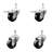 Swivel 10mm Threaded Stem Caster with Total Lock Brake SCC