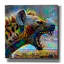  «Hyena» par Pedro Gavidia, art mural sur toile, 12 po x 12 po-1420000054