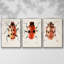 Ladybug Display II - Multi Piece Framed Canvas-1466083336-1466083339