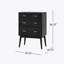 Commode 3 tiroirs l 23,75 po Caton-1883525248