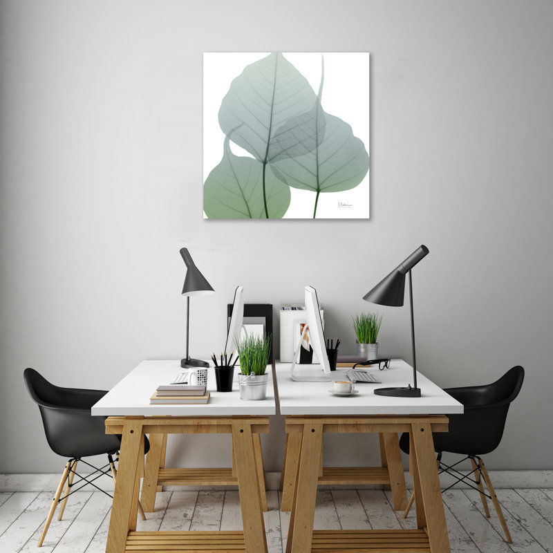 Rainy Bo Tree - Wrapped Canvas Print, 30 cm H x 30 cm W