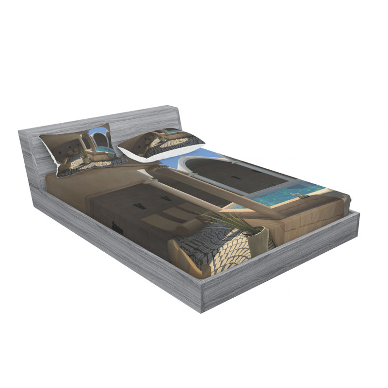 Microfiber Sheet Set, Full Sheet Set with Fitted Sheet