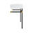 Modway Redeem 24" Acrylic Wall-Mount Bathroom Vanity-224614492