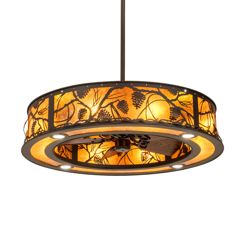 Rustic Lodge 16 - Light Chandelier