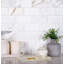 3" X 6" Beveled Marble Subway Tile-732479831