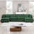 Chenille verte