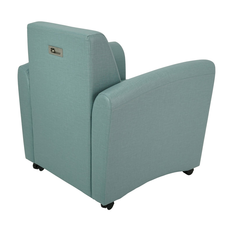 Chaise rembourrée Pro Series, Ciel bleu hachuré