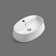 Britannia 23.62" x 17" Oval Above Mount Basin with Single Faucet Hole Drill