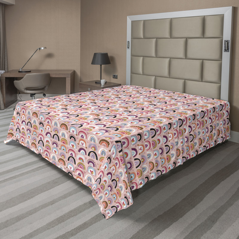 Drap plat Ambesonne, Drap plat pour très grand lit californien