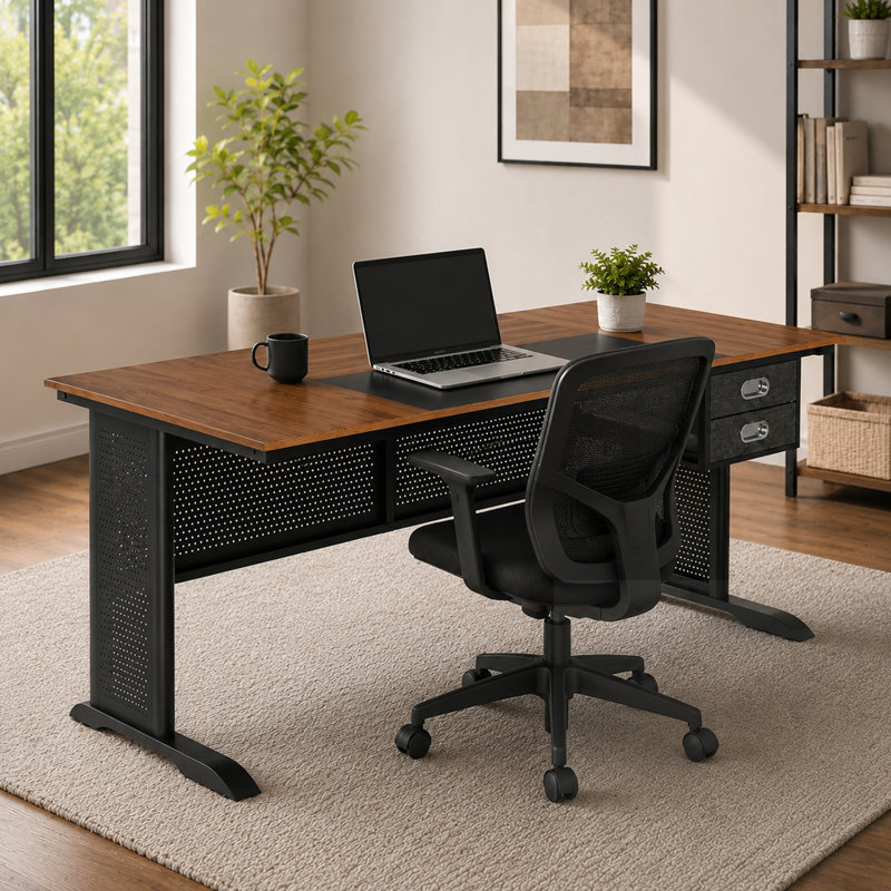 Bureau avec tiroirs