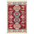 Premium Red Flatweave Carpet, 4.0 x 5.9 Feet | 100% Cotton, No Pile, 2.4 lbs/sq ft | Machine Washable at 86°F, Easy to Clean with Vacuum & Spot Remover | Perfect for Living Room & Bedroom Décor-1331055613