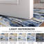 Tapis moderne antidérapant lavable à la machine pour le salon et la chambre à coucher-710760930