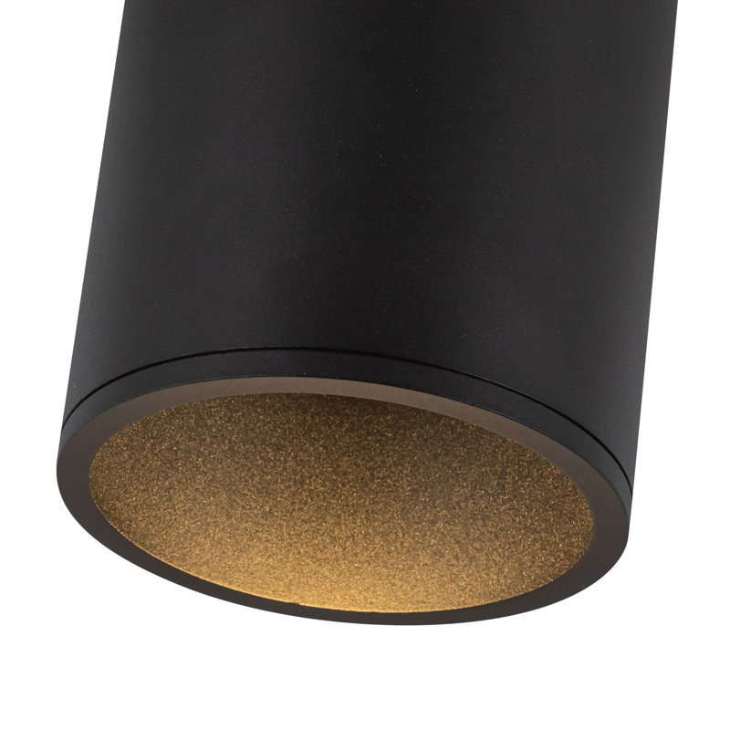 Lorna 1 - Light LED Pendant, Black