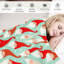 1pc couverture de flanelle à motif de gnome de père Noël, douce, festive, chaleureuse, vacances d'hiver, conception fantaisiste, gnomes ludiques pour canapé / lit / voyage 30 * 40-121353739-121353732