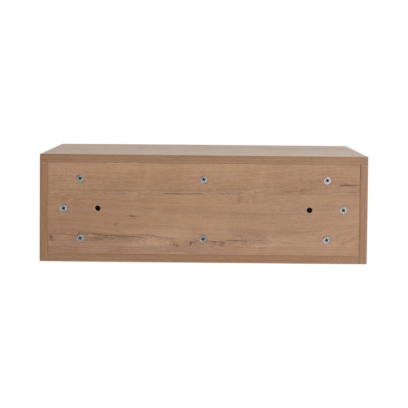 24 Inch Wall-Mounted Bathroom Storage Cabinet With Soft Close Drawer
