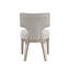 Chaise d'appoint rembourrée (ensemble de 2)