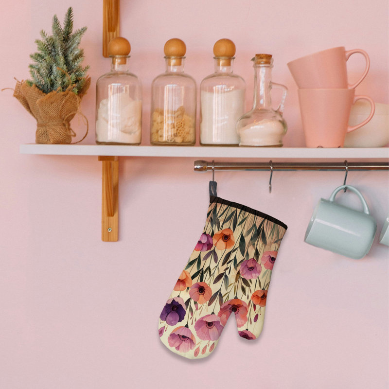 Timeless Flora Oven Mitt Cotton Twill