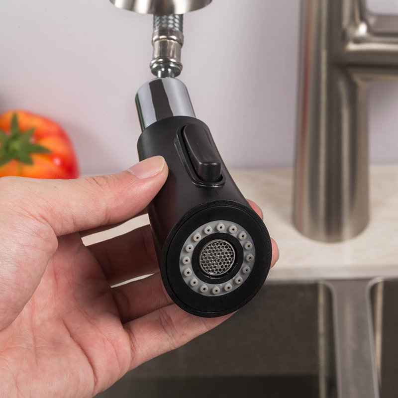 Robinet de cuisine rétractable à poignée simple