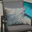Coussin décoratif intérieur / extérieur bleu Modern Modern-115169543-115169669