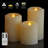 Unscented Flameless Candle with Wax Holder