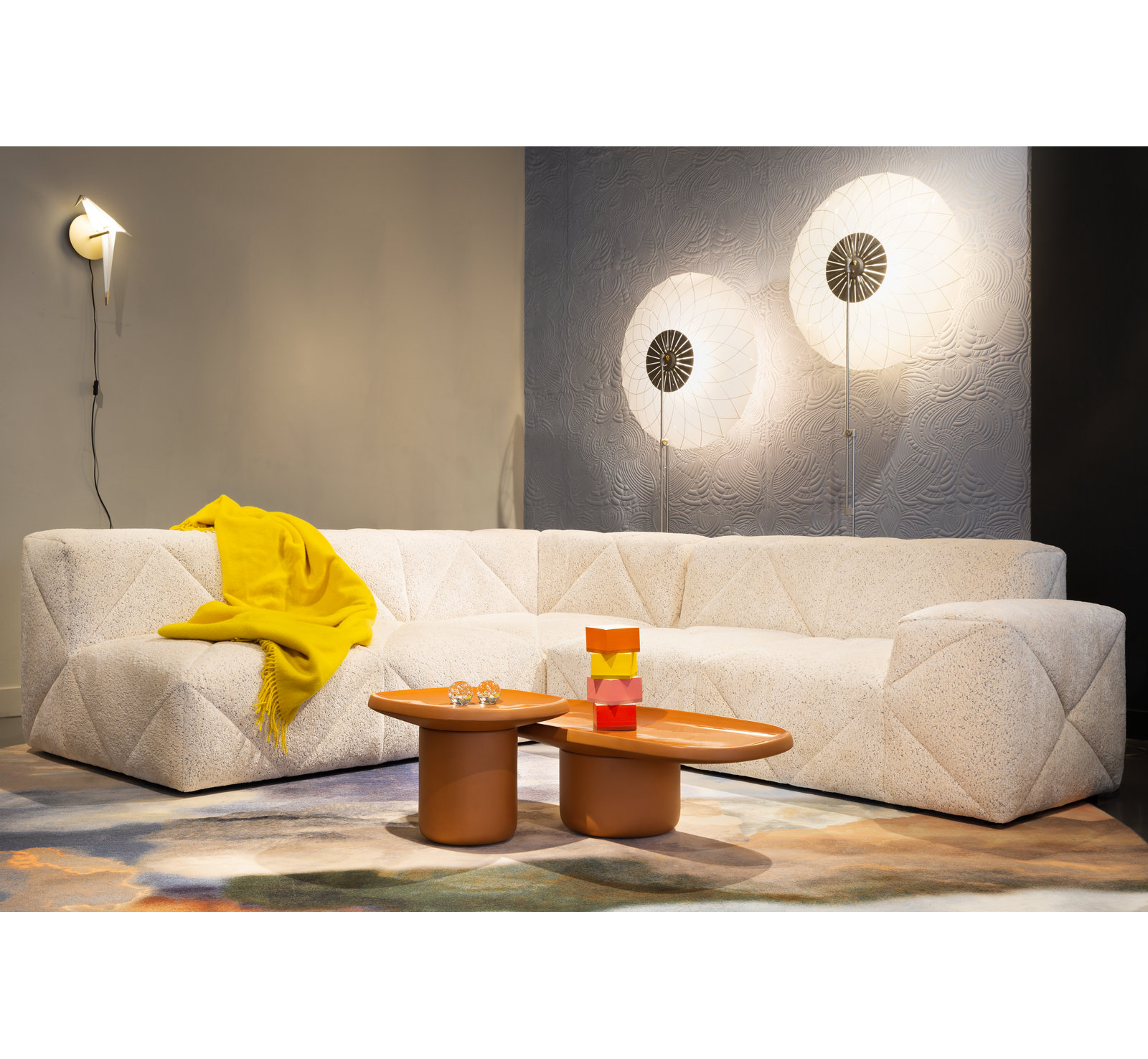 Obon Coffee Table, Square High