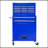 High Capacity Rolling Tool Chest with Wheels and Drawers, 8-Drawer Tool Storage Cabinet--BLUE