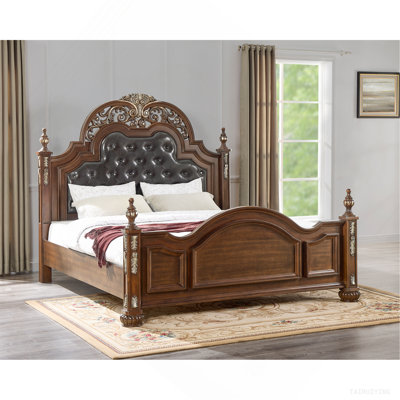 Lyon G07100A-QB Queen Bed , Cherry