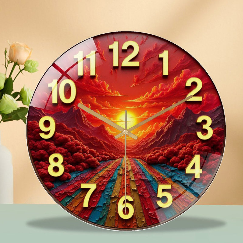 Horloge murale 12 po