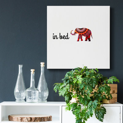 «Namast'ay In Bed II», reproduction sur toile tendue