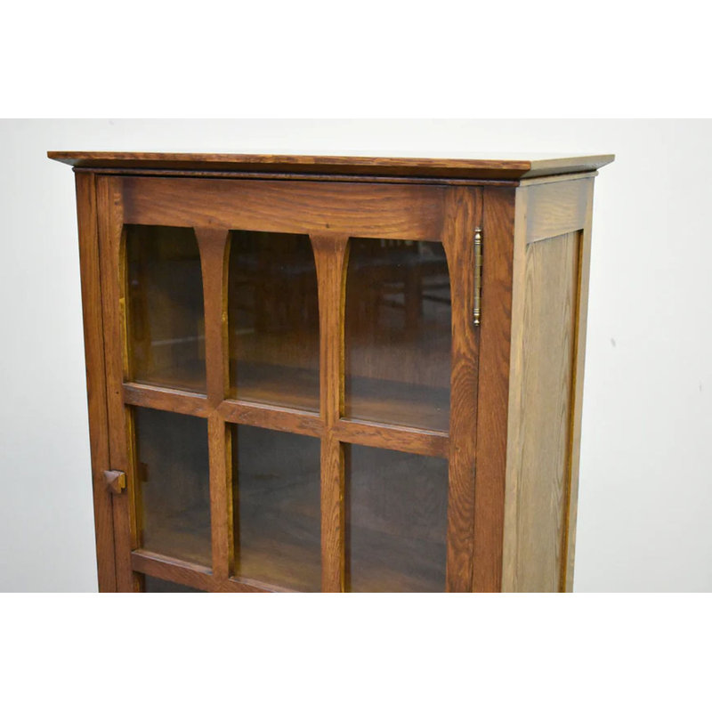Bibliothèque standard en bois massif H 52 po x l 33 po Schmidt, Brun foncé