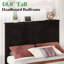  Structure de lit en bois pleine grandeur avec armoires de rangement Farmboard, noir-1546655142-1547628751