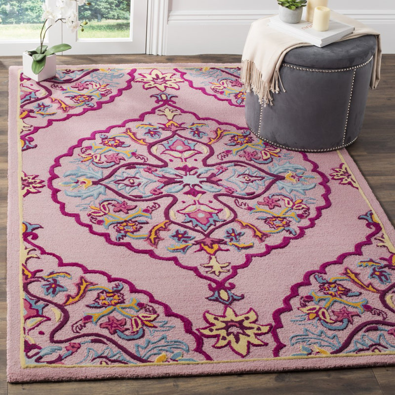 Blokzijl Hand Tufted Wool Oriental Rug, Rectangle 8'9" x 12'