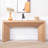 62" Modern Rustic Console Table – Solid-Look Engineered Wood Entryway Table