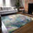 Kyrie Washable Abstract Indoor / Outdoor Rug-1502426945