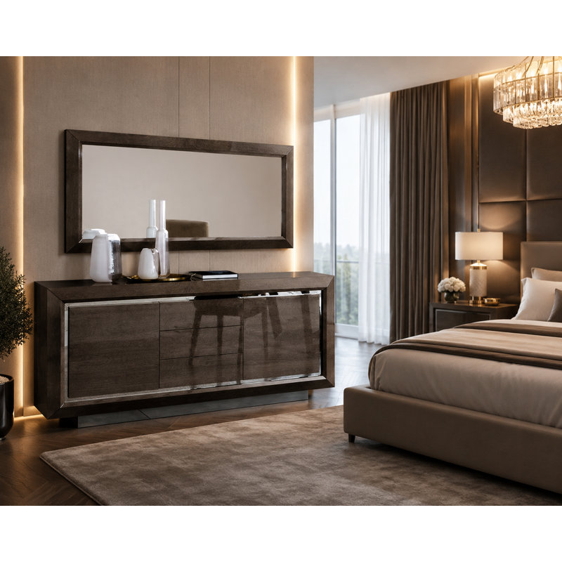 Ensemble buffet et miroir Karima Palazzo