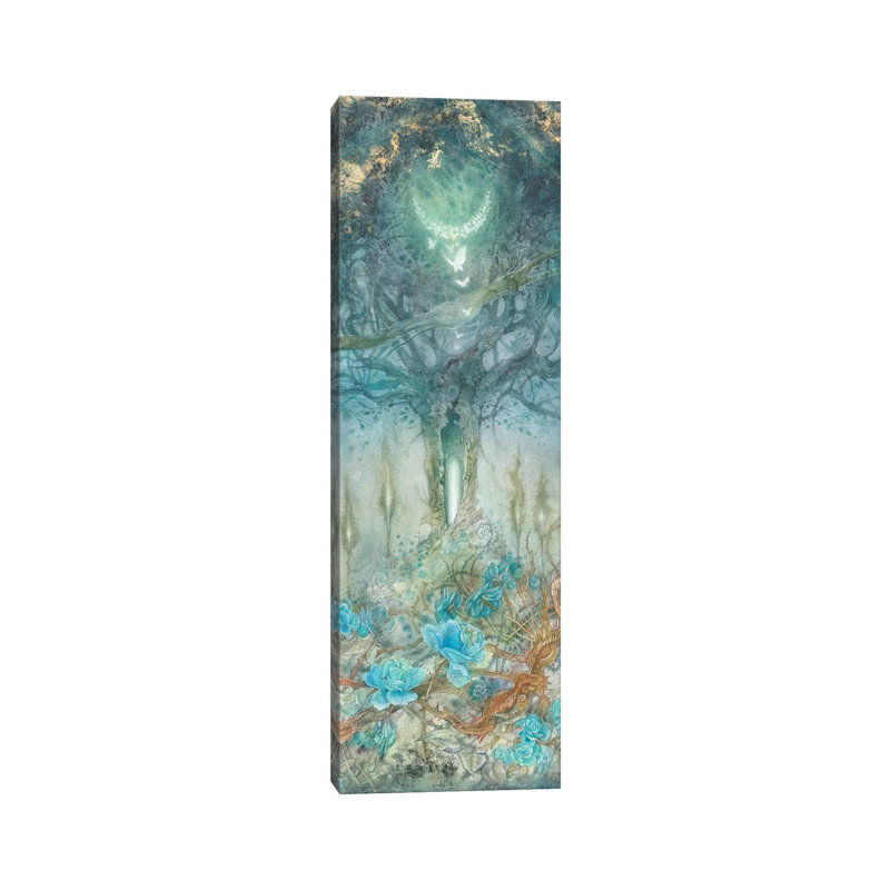 Forgotten Places I by Stephanie Law - Panoramic Painting on Canvas, Wrapped Canvas, 152.4cm H x 50.8cm W x 1.91cm D