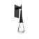 Raindrop LED Armed Sconce