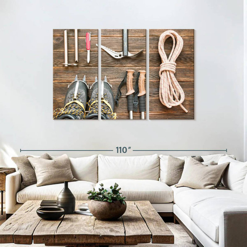 Sireci Ice Climbing Essentials, 48" H x 74" W